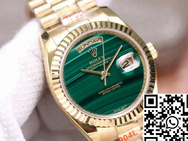 Dial Date Rolex President Day Green 18238 Malachite 0212